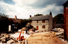 Greaves' Farmhouse, Hatfield Houses (reputedly Renathorpe Hall or House), Hatfield House Lane, Shiregreen undergoing renovation