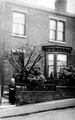 Mrs. Parkin outside No. 117 Standon Road, Wincobank