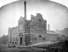 Park Branch Library and Corporation Baths (at rear), Duke Street at junction of Coates Street, built 1904