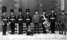 Unidentified Military Band with George T. Berry, second right