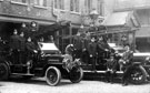 Firemen at Rockingham Street Fire Engine