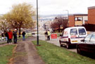 Eastern Drive, Norfolk Park, after the demolition of flats of Talbot and Cliffe Towers, Kenninghall Mount