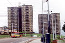 Talbot and Cliffe Blocks, Kenninghall Mount, Park Grange Road, Norfolk Park, prior to demolition.