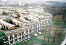 Elevated view of Norfolk Park area. Samuel Drive and Beldon Road, foreground. Samuel Road and Samuel Place, in background