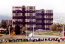 Demolition of flats, Park Grange Road, Norfolk Park