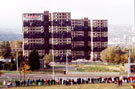 Demolition of flats, Park Grange Road, Norfolk Park