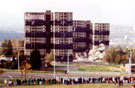 Demolition of flats, Park Grange Road, Norfolk Park