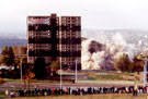 Demolition of flats, Park Grange Road, Norfolk Park