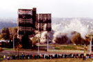 Demolition of flats, Park Grange Road, Norfolk Park