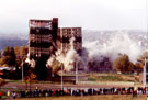 Demolition of flats, Park Grange Road, Norfolk Park