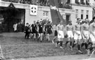 View: v01732 England Clarion Football Team in Prague