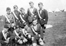 Boys Brigade at camp with brothers Bob (back row extreme left) and Alf Short (front row extreme left)