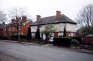 Nos. 19 and 17 (right to left) Primrose Avenue, originally Model Cottage Exhibition - Nos 13 and 14 Class B Silver Medal winner with Nos.15, 11a and 11 Primrose Avenue and  No. 155 Bracken Road (extreme left)