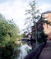 River Don looking towards the former James Dixon and Son, Cornish Place Works (now apartments) Ball Street Bridge