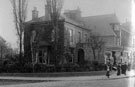 Junction of Sheldon Road and Nether Edge Road, Nether Edge. Hubbard's Drapery shop, Nether Edge Road, on right