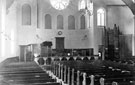 Interior of Darnall Congregational Chapel, Owlergreave Road