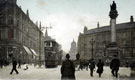 Tram No. 178 at the Moorhead and Crimean Monument with the Public Benefit Boot Co. in the background