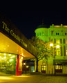 Lyceum and Crucible Theatres at night