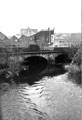 Neepsend Bridge and River Don, Rutland Road with former Post Office, No. 71, Neepsend Lane at the end of the bridge