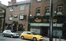 Norfolk Street showing (left) No. 109 Brown Bear public house and (right) Nos. 111 - 115 Mama's and Leonies, Italian restaurant 