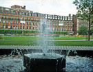 View: v03424 Fountains, Peace Gardens with Pinstone Street in the background