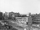 Elevated view of G.P.O. Building, Flat Street