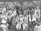 May Queen Hilary Collins and Sunday School Captain Dennis Lamb at Montgomery Methodist Chapel, corner of Union Road and Oakdale Road