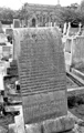 Grave of John Maxfield, donator of land for Crookes cemetery