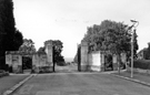 Crookes Cemetery gates