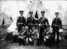 Hallamshire Battalion Military Band at camp