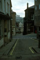 Queen Street and Bank Street junction from Figtree Lane, looking towards New Street