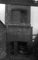 Fireplace and chimney in the remains of Sheffield Manor House, off Manor Lane