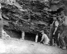 Outcrop workers, 12 inch seam