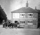 Hunter's Bar Toll Bar, Ecclesall Road, closed midnight, October 31, 1884. Most probably James Percy, the last lessee, who paid 2,565 pounds for the privilege of exacting tolls, with beard