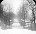 Entrance to St. Michael's Roman Catholic Cemetery, junction of Rivelin Road and Rivelin Valley Road