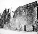 North view of Sheffield Manor House Ruins, at this time 'converted' into cottages