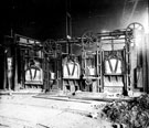 Furnaces, most probably at Sanderson Kayser Ltd., Attercliffe Steel Works, Newhall Road