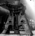 Five ton hammers for cogging alloy steel ingots into billets, most probably at Sanderson Kayser Ltd., Attercliffe Steel Works, Newhall Road