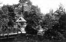 Endcliffe Park, looking towards the water fountain shelter