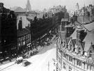 Fargate from the Town Hall. Albany Hotel, right