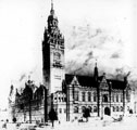 The Town Hall, Town Hall Square, junction of Surrey Street