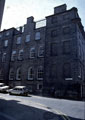 York Street from Hartshead/Campo Lane. Rear of former Boys Charity Blue Coat School and Ministry of Social Security Offices