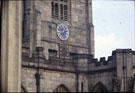 Cathedral SS. Peter and Paul, sundial and clock