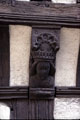 Oak carving on the Old Queen's Head public house, No. 40 Pond Hill