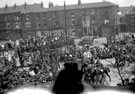 View: w00945 The Royal visit of King George V, from Burngreave Road looking towards Ellesmere Road