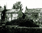 Cherry Tree cottages, west side of Cherry Tree Lane at Cherry Tree Hill. 