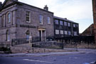 View: w01994 Entrance to the former residential part of Globe Works, Penistone Road from St. Philips Churchyard, originally built by William Ibbotson 