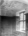 View: y00378 Window, showing oak panelling and plaster work at Carbrook Hall, Attercliffe Common