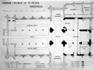 Floor plan of Cathedral Church SS Peter and Paul