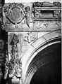 Interior of Cathedral Church of SS. Peter and Paul, detail of stonework in Shrewsbury Chapel